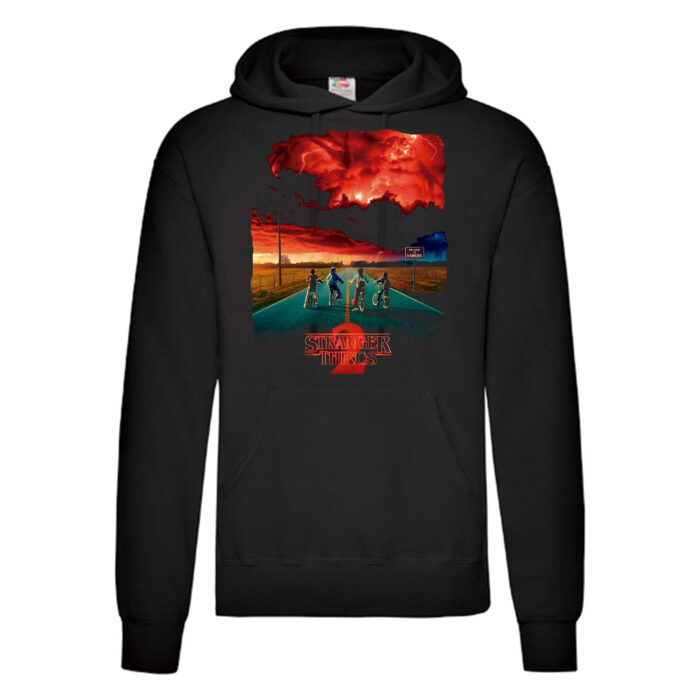 Sudadera Stranger Things negra - Temporada 2