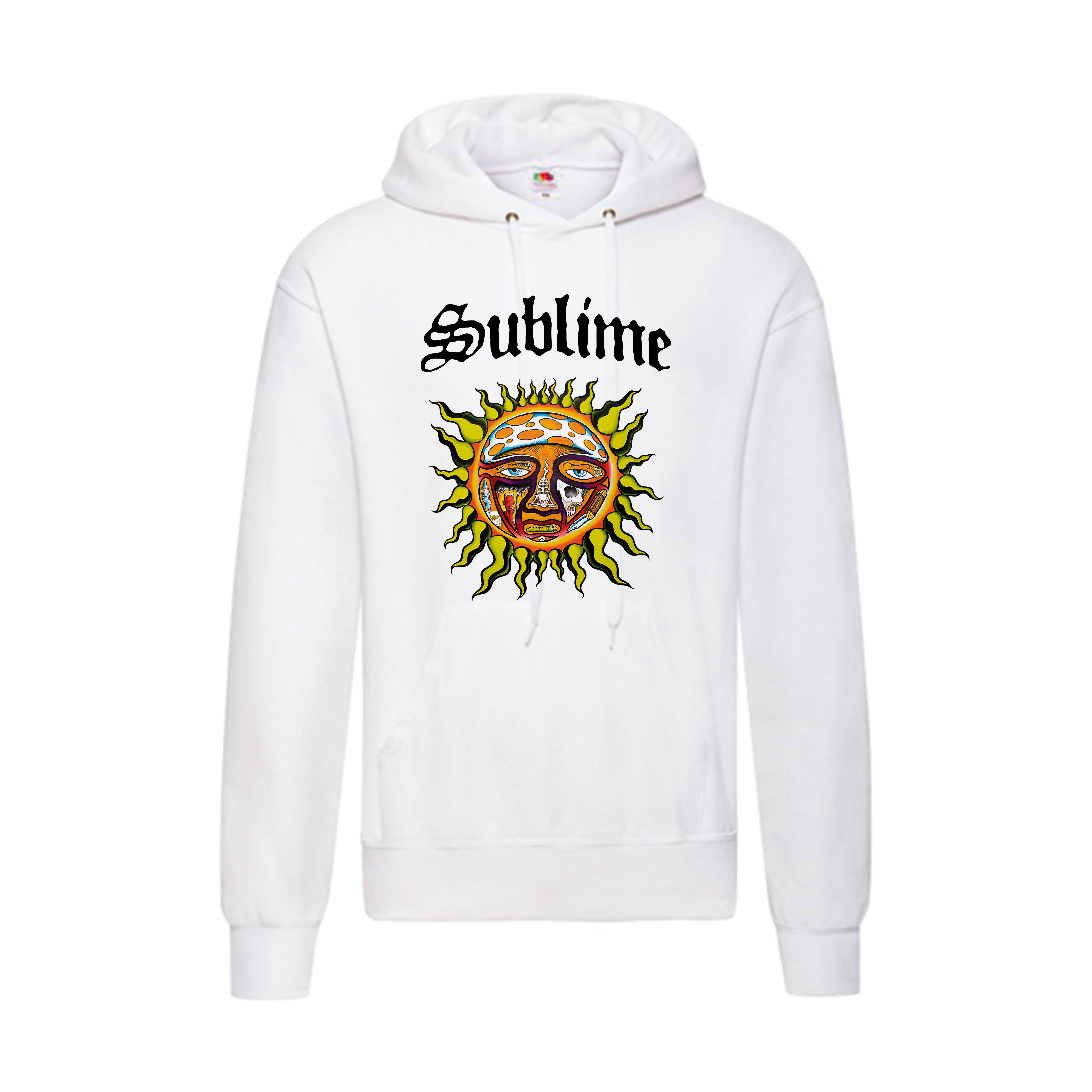 Sudadera Sublime blanca - Logo