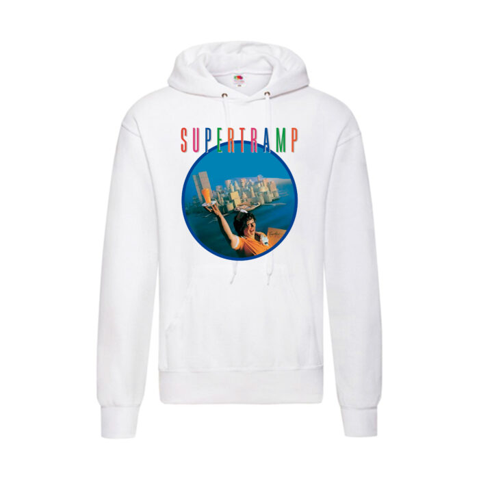 Sudadera Supertramp blanca - Breakfast In America