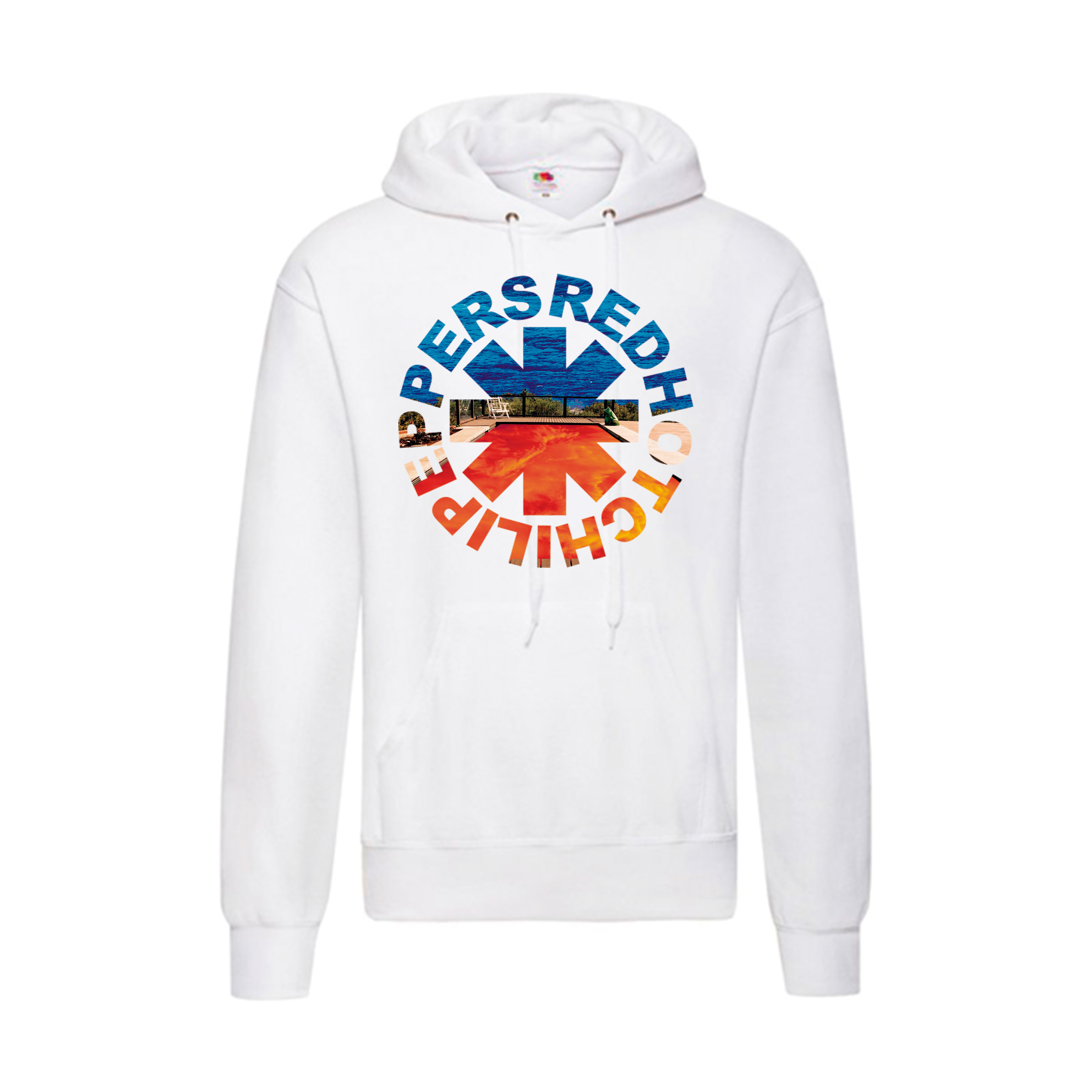 Sudadera Red Hot Chili Peppers blanca - Californication