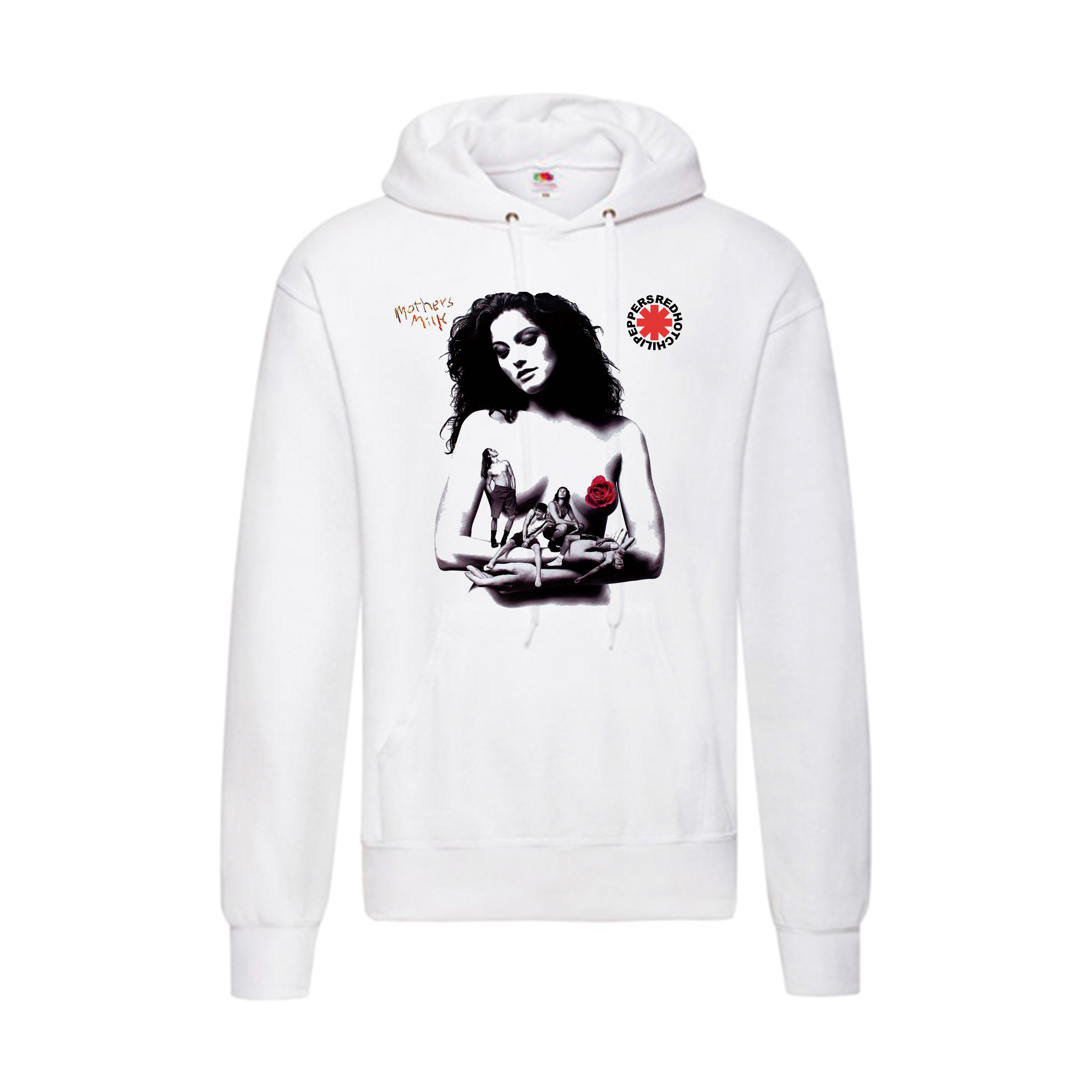 Sudadera Red Hot Chili Peppers blanca - Mother's Milk