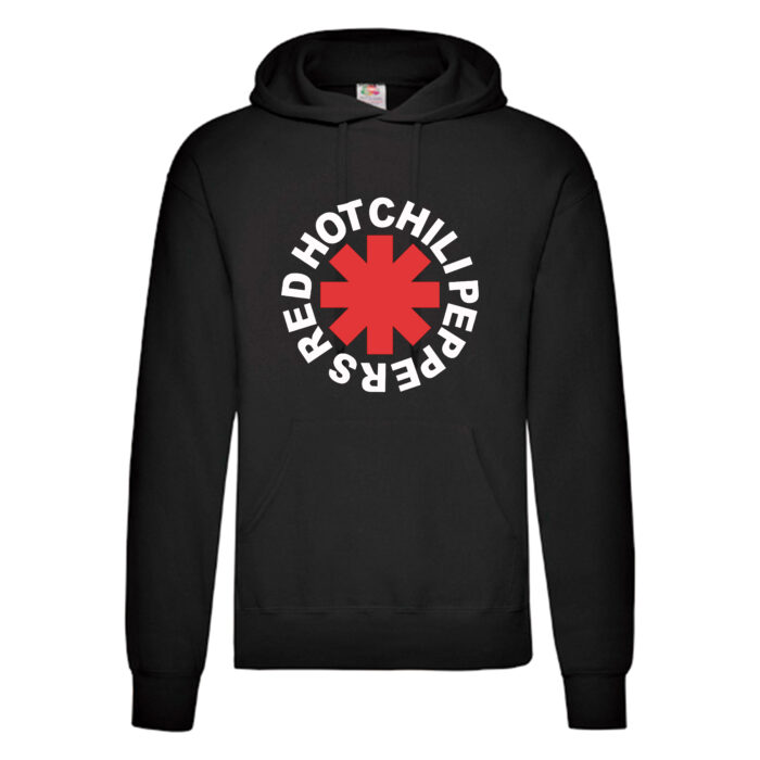 Sudadera Red Hot Chili Peppers negra - Logo