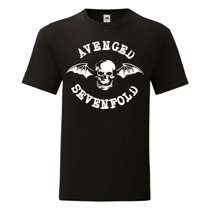 Camiseta Avenged Sevenfold negra - Logo