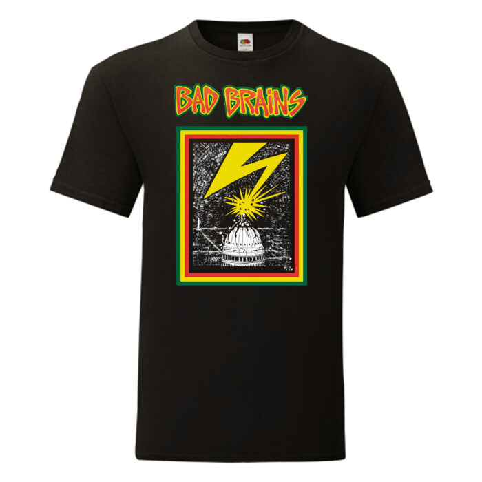 Camiseta Bad Brains negra - Logo