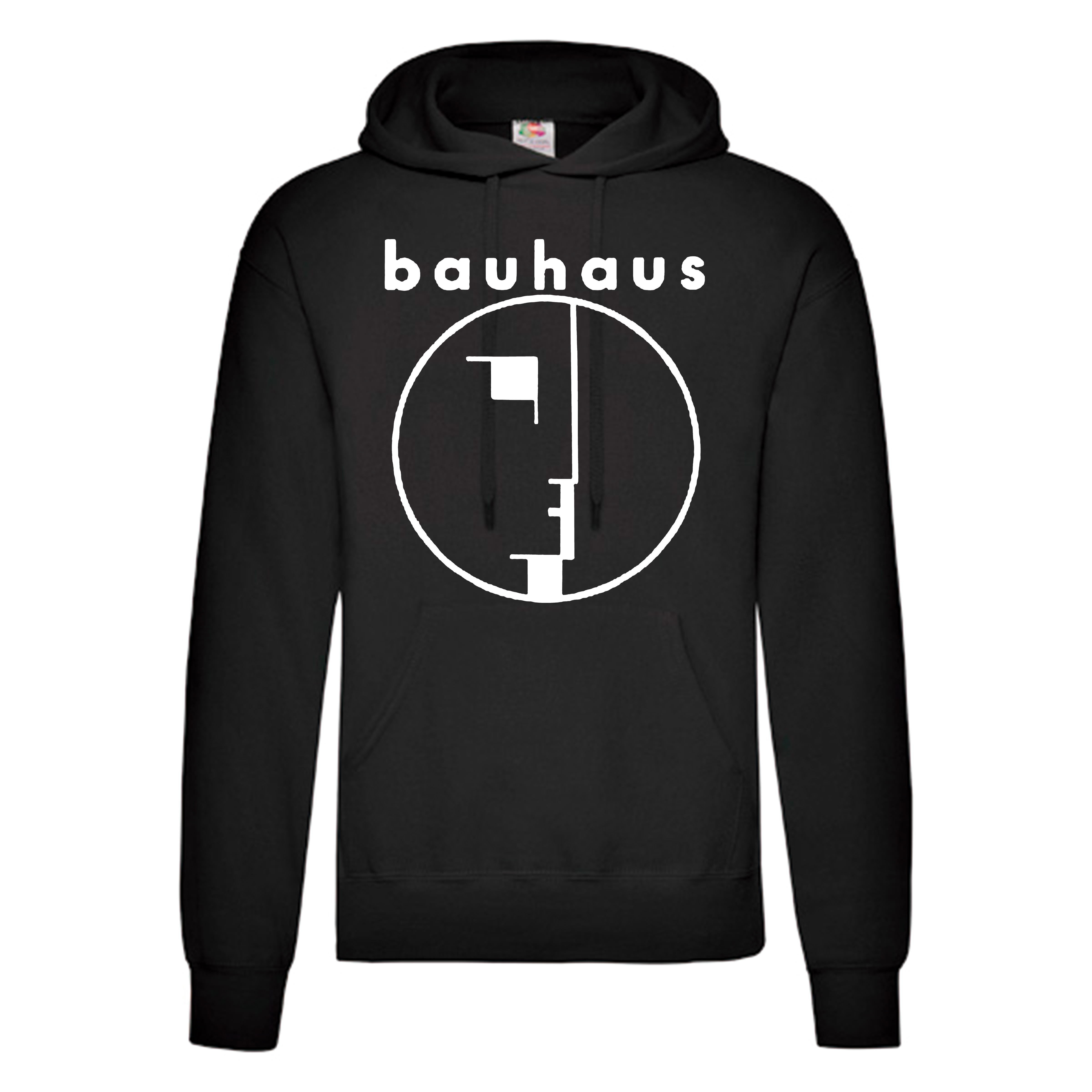 Sudadera Bauhaus negra - Logo