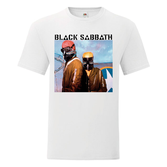 Camiseta Black Sabbath blanca - Never Say Die!