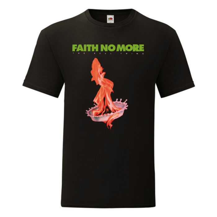 Camiseta Faith No More negra - The Real Thing