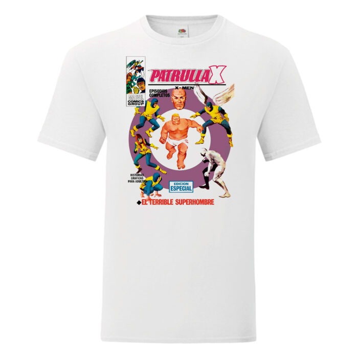 Camiseta Patrulla X blanca - Marvel Vertice