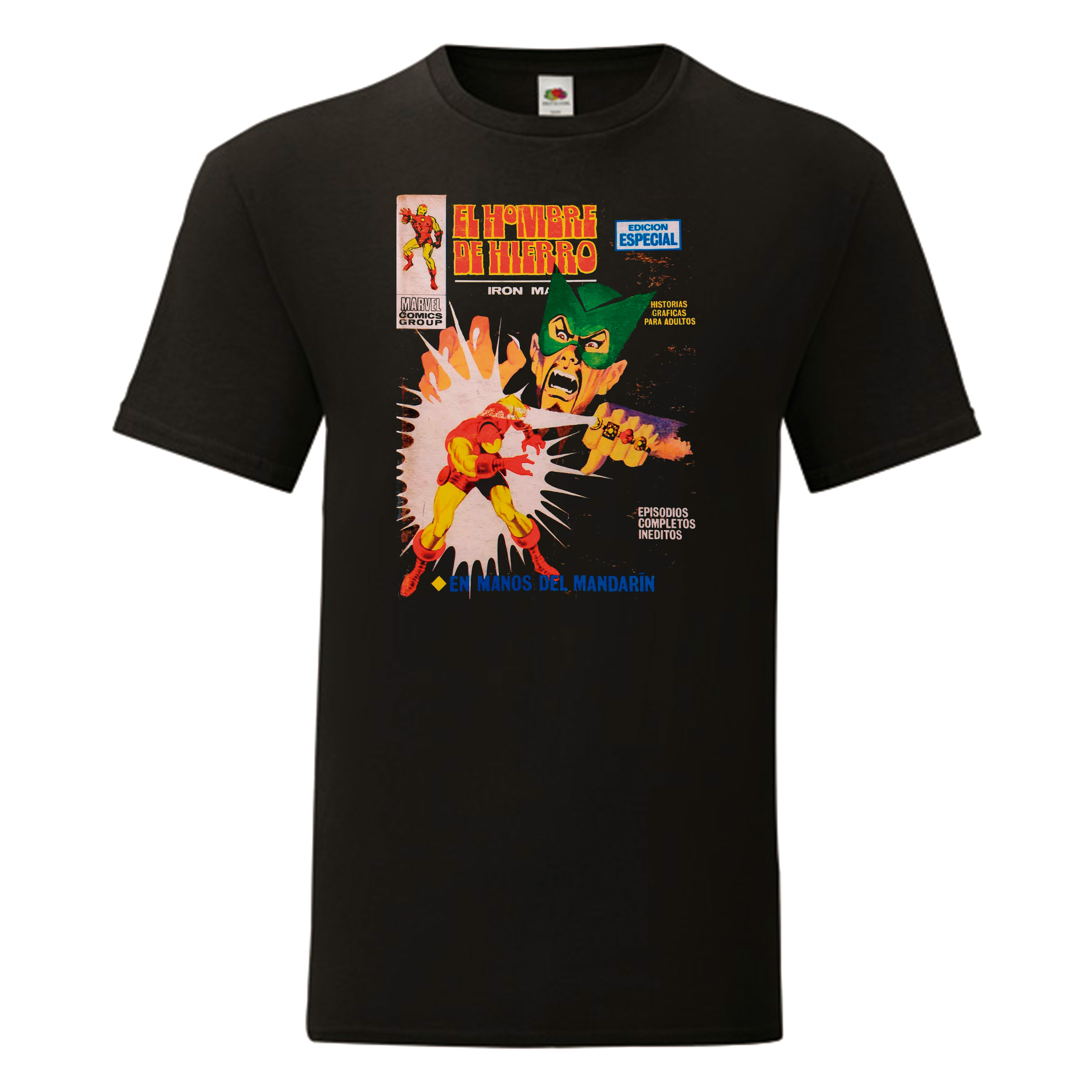 Camiseta Iron Man negra - Marvel Vertice