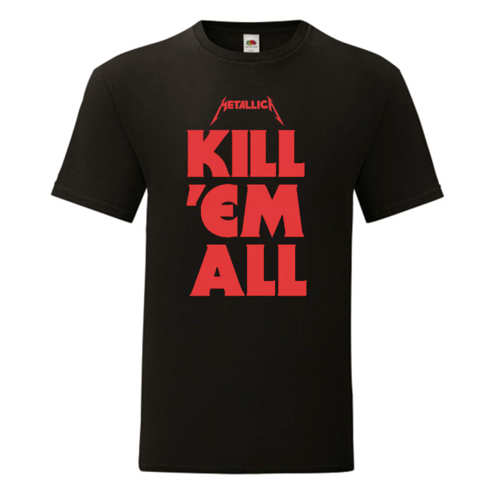 Camiseta Metallica negra - Logo Kill 'Em All