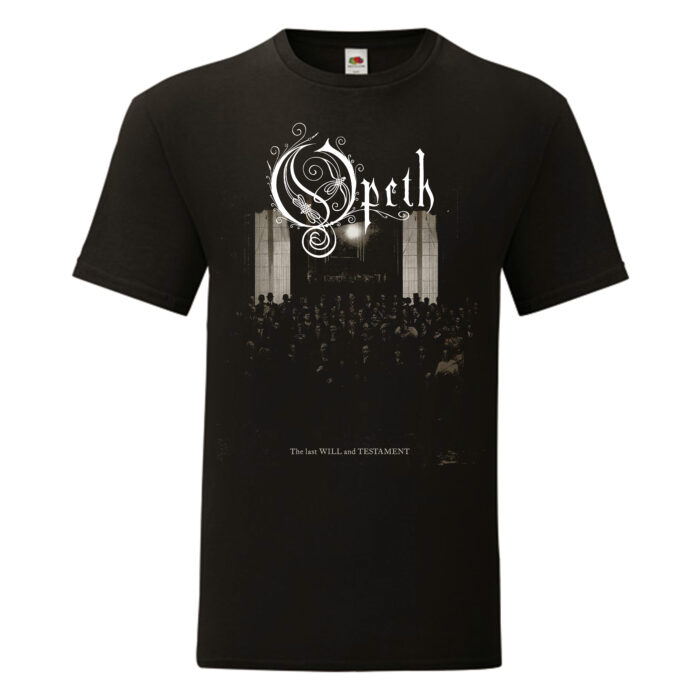 Camiseta Opeth negra - The Last Will And Testament
