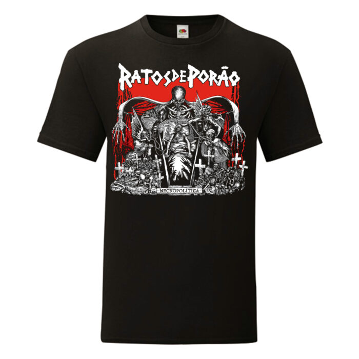 Camiseta Ratos De Porao negra - Necropolitical