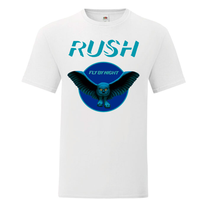 Camiseta Rush blanca - Fly By Night