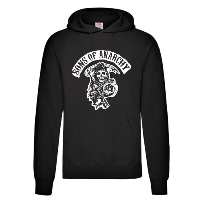 Sudadera Sons Of Anarchy negra - Logo