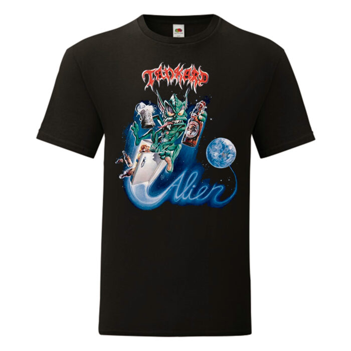 Camiseta Tankard negra - Alien
