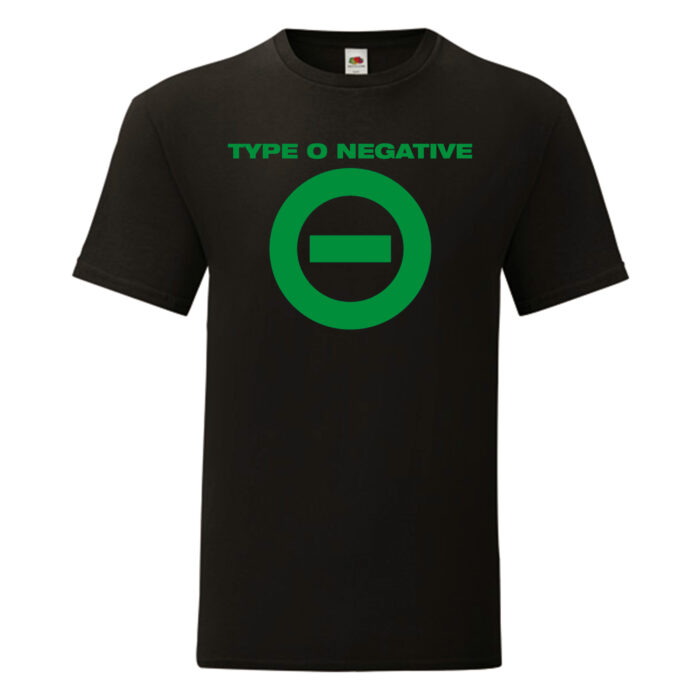 Camiseta Type O Negative negra - Logo