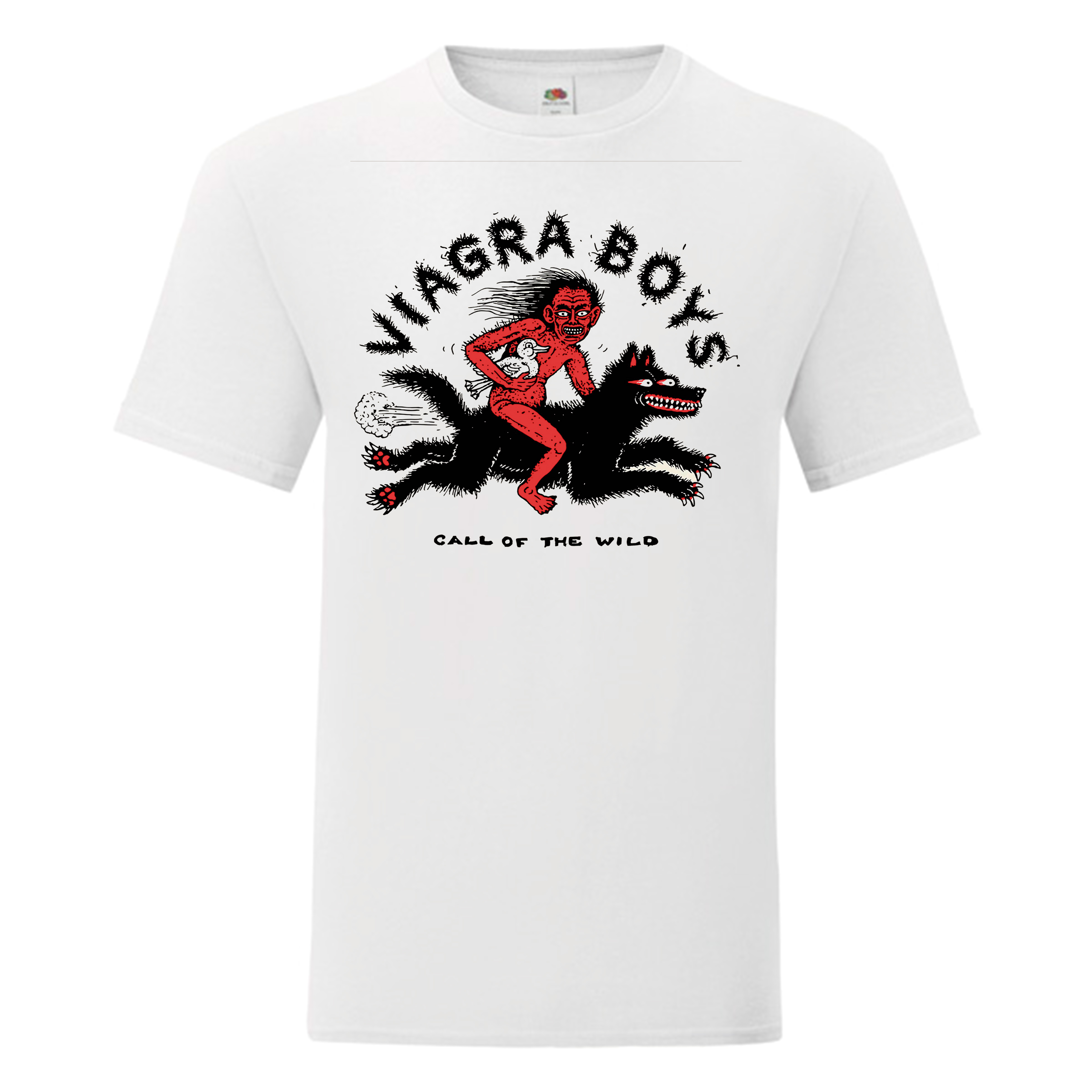 Camiseta Viagra Boys blanca - Call Of The Wild