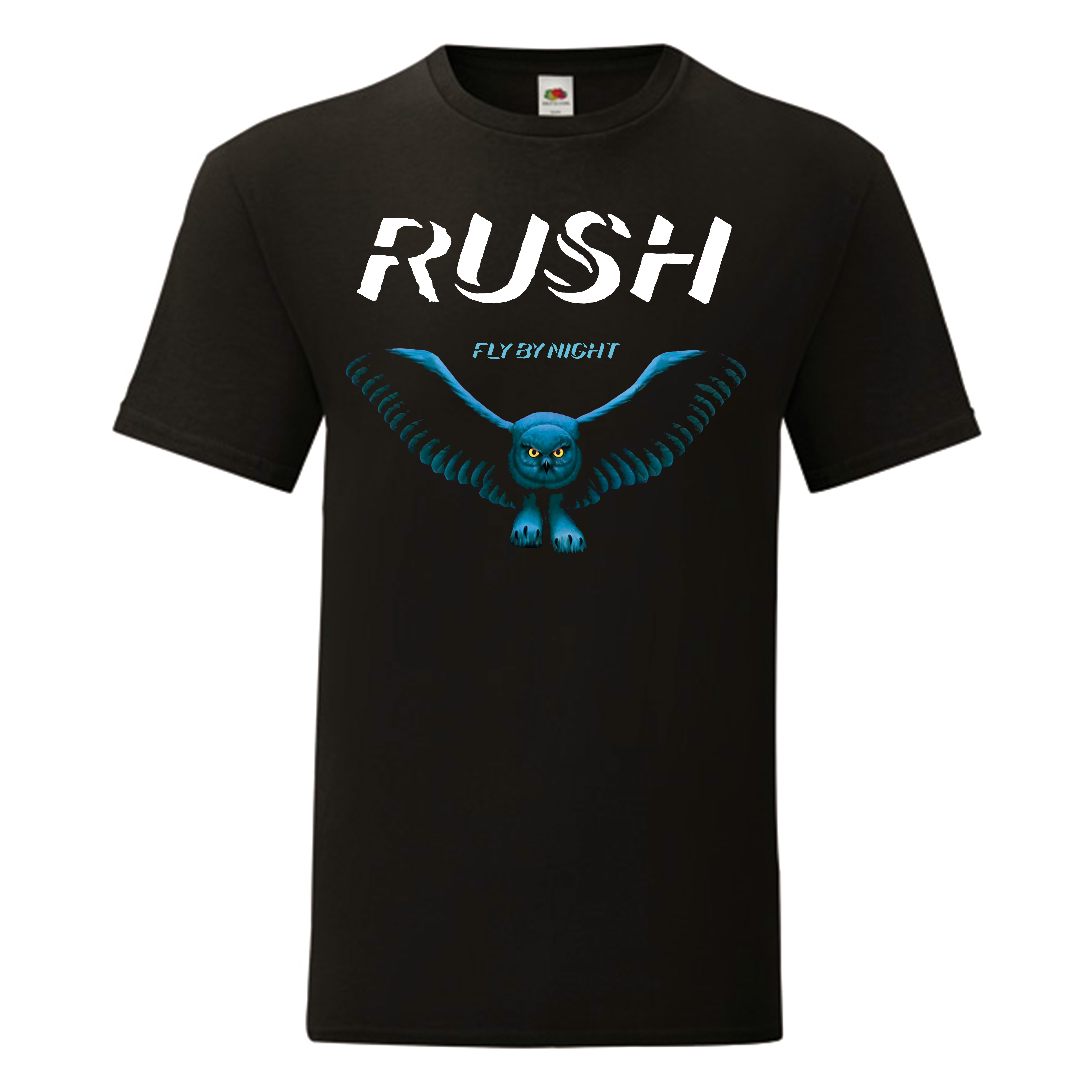 Camiseta Rush negra - Fly By Night