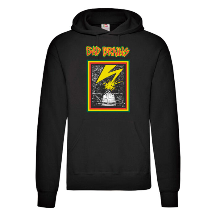 Sudadera Bad Brains negra - Logo
