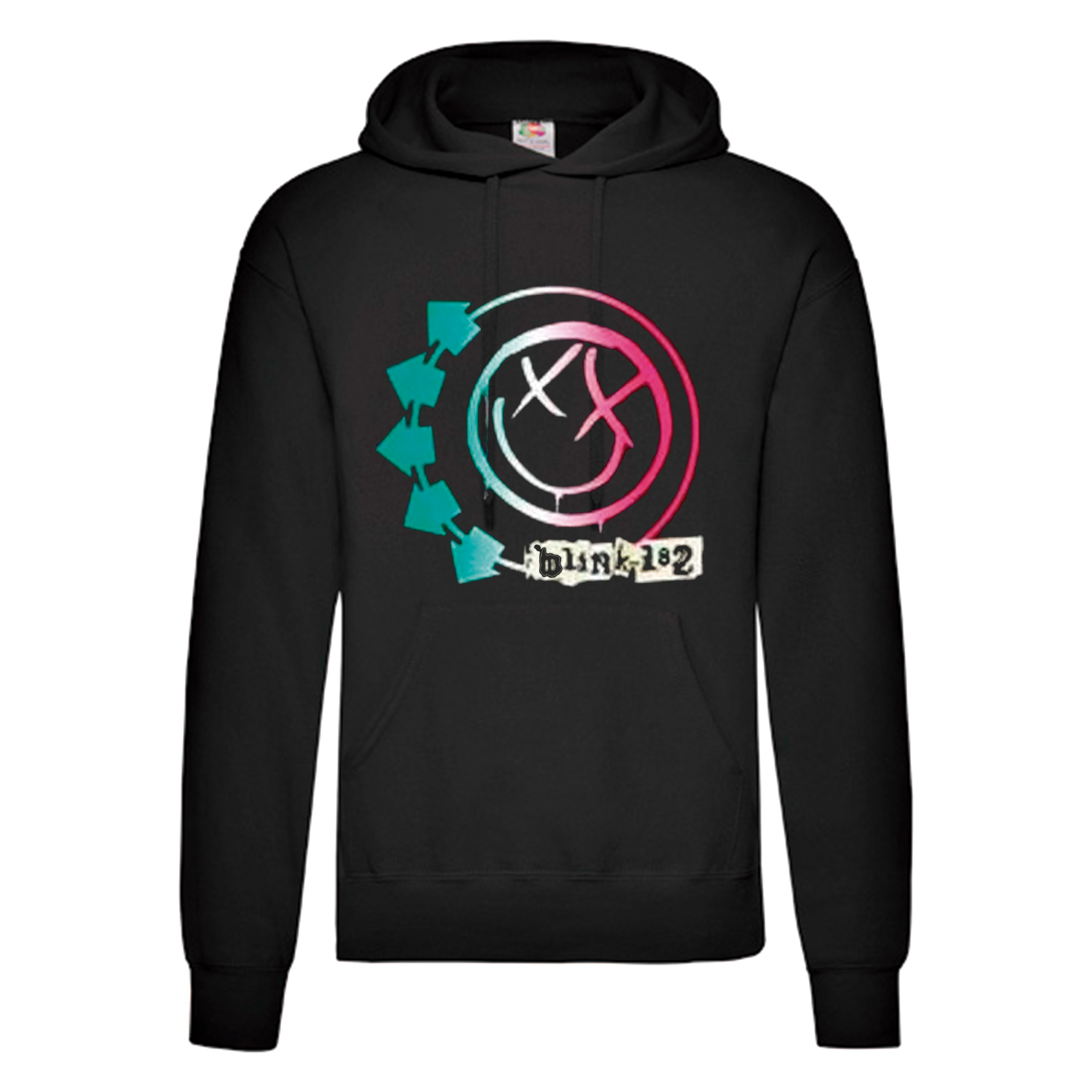Sudadera Blink 182 negra - Logo Colores