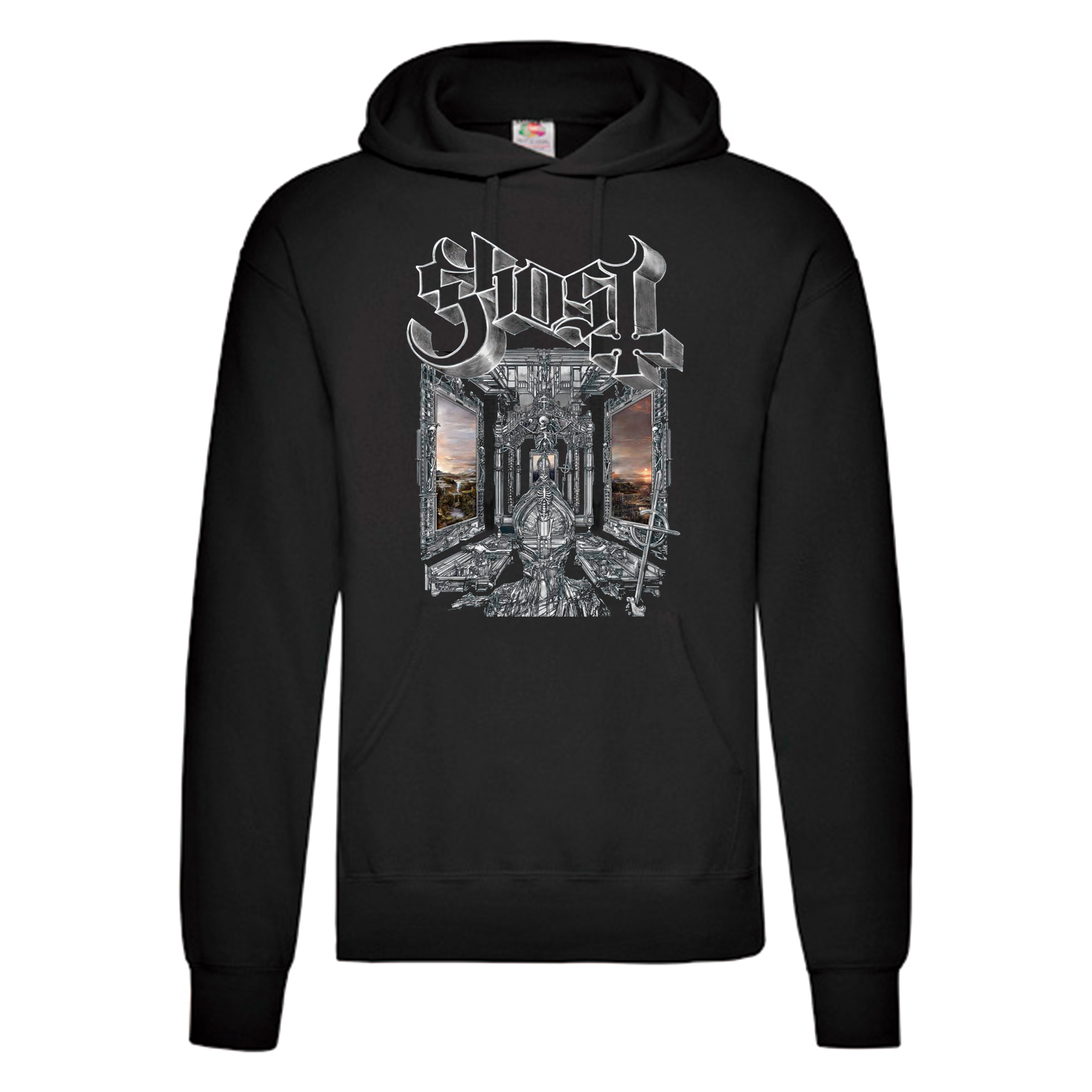 Sudadera Ghost negra - Skeleta