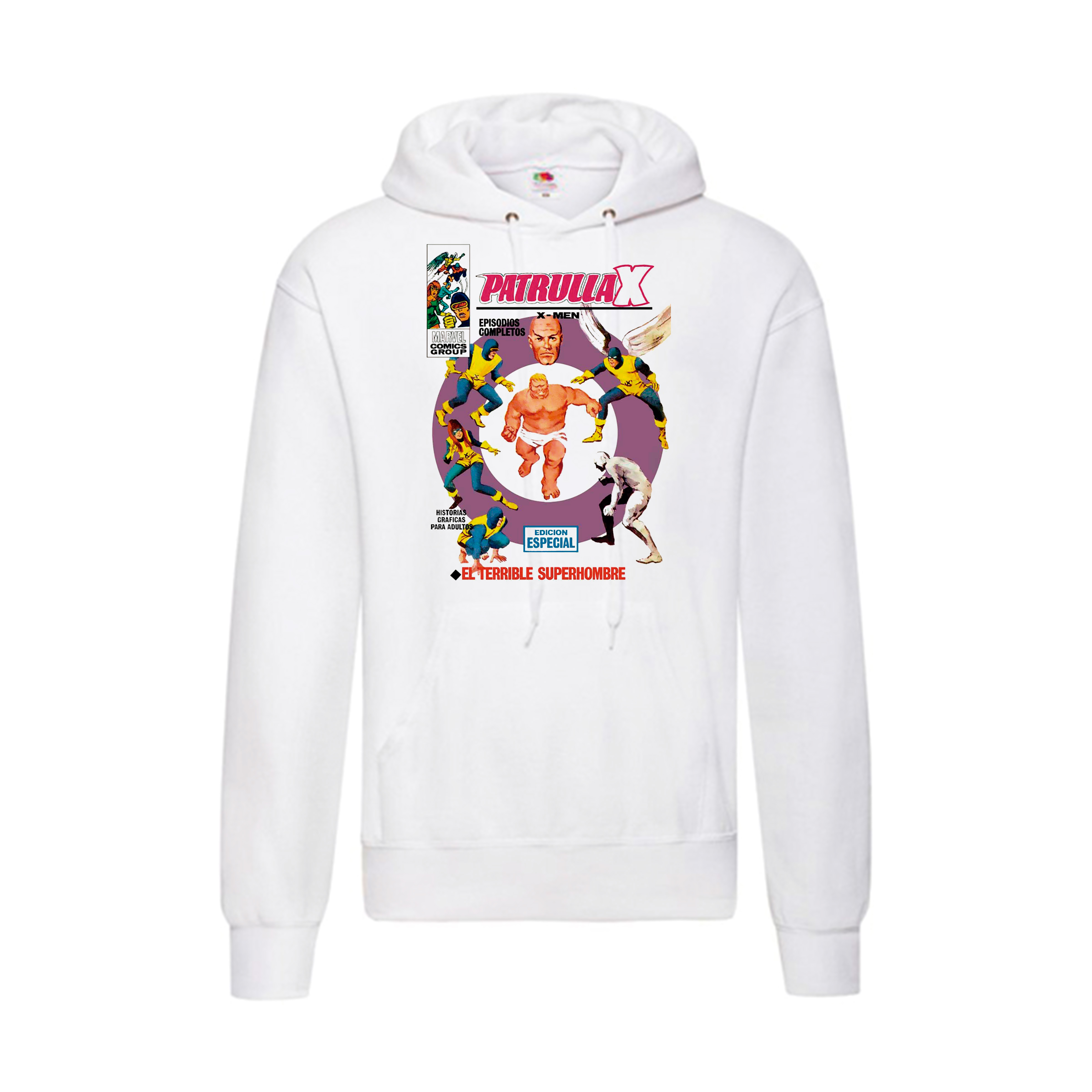 Sudadera Patrulla X blanca - Marvel Vertice