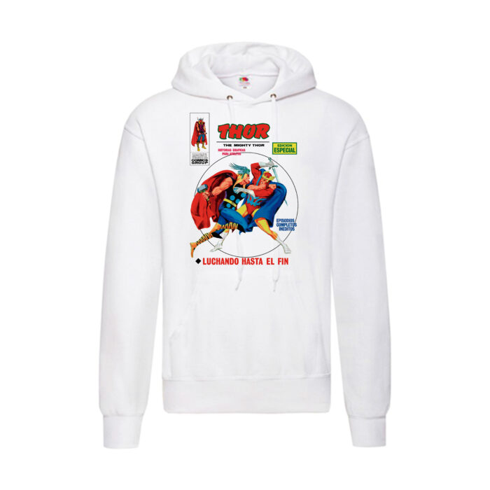 Sudadera Thor blanca - Marvel Vertice