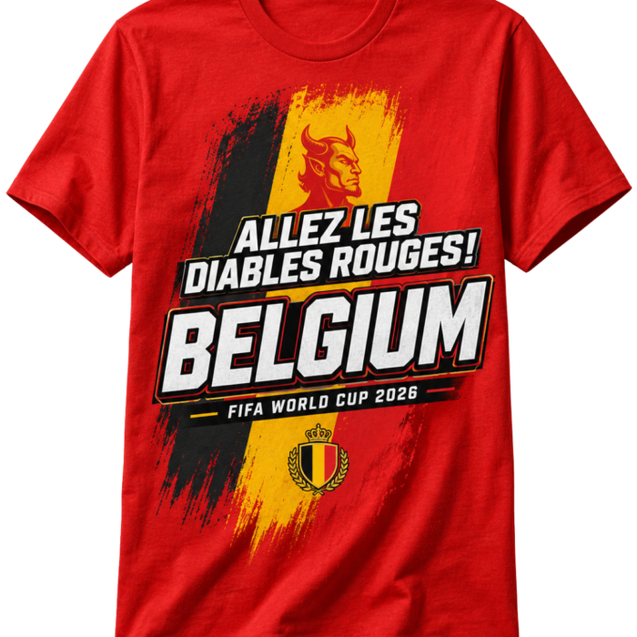Camiseta selección de fútbol de Bélgica - Mundial FIFA 2026