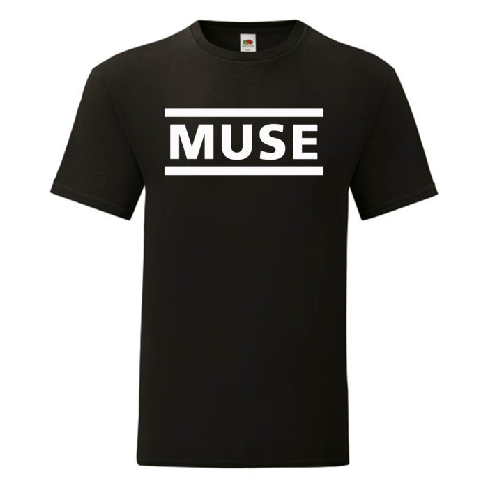 Camiseta Muse negra - Logo