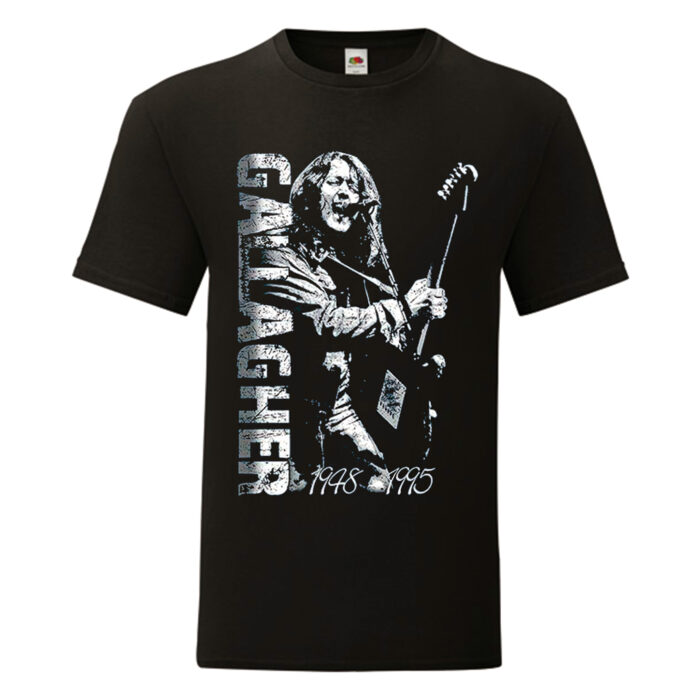 Camiseta Rory Gallagher negra - 1948-1995