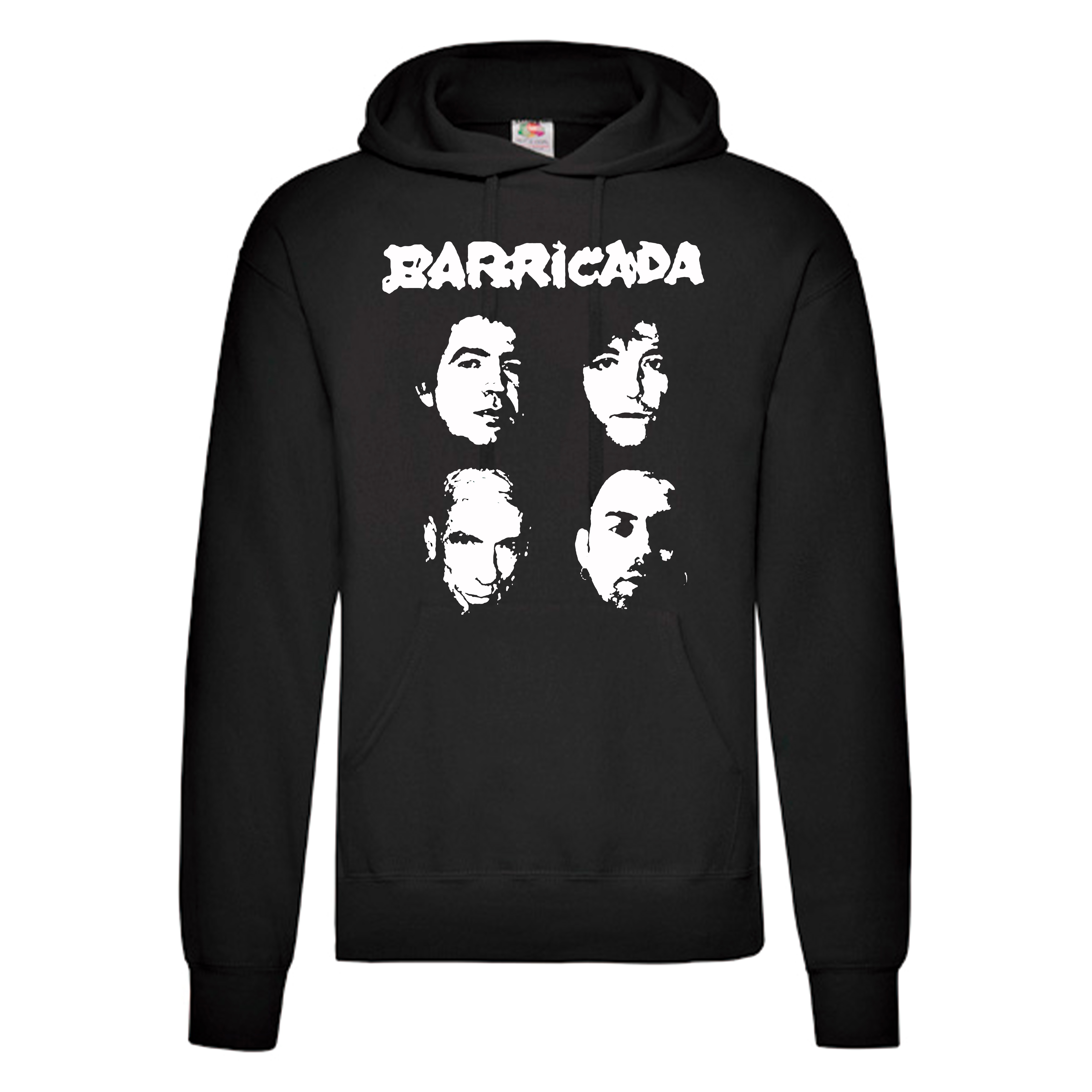 Sudadera Barricada negra - 25 Años De Rock And Roll