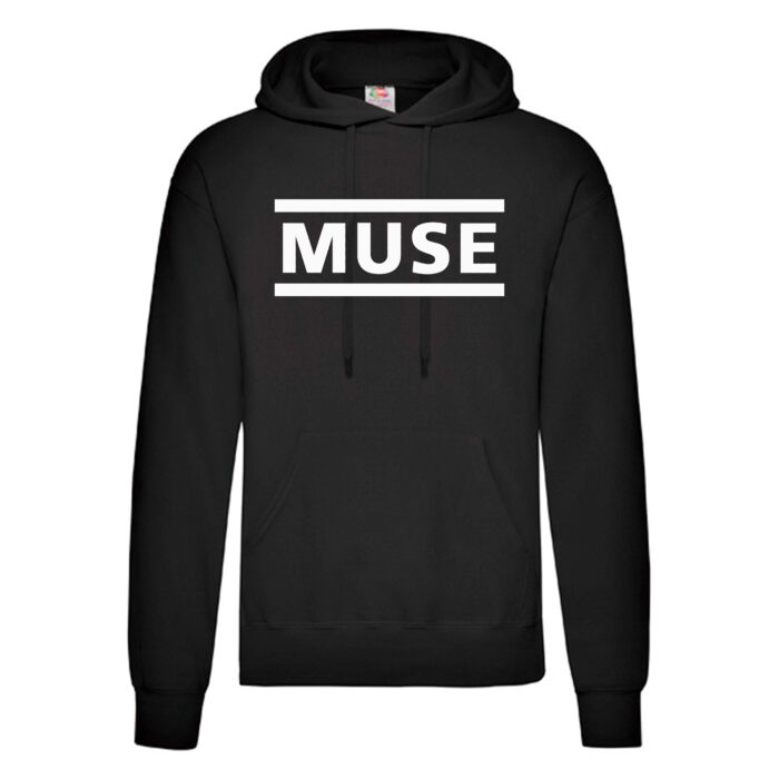 Sudadera Muse negra - Logo