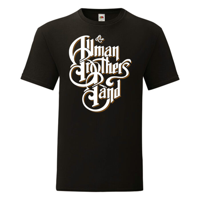 Camiseta Allman Brothers Band, The negra - Logo