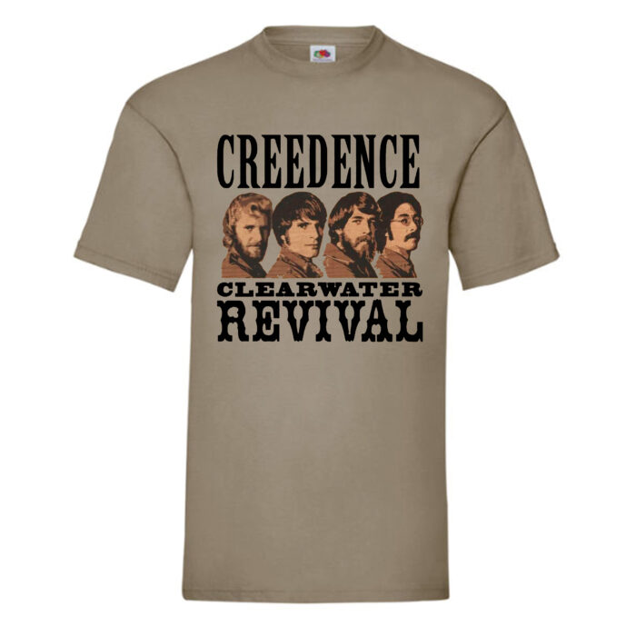 Camiseta Creedence Clearwater Revival avena - Logo