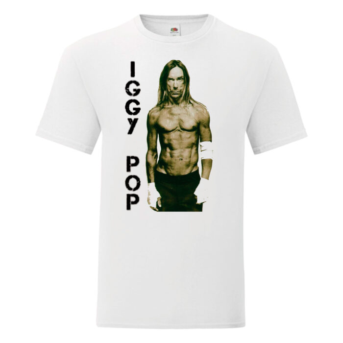 Camiseta Iggy Pop blanca - Anthology