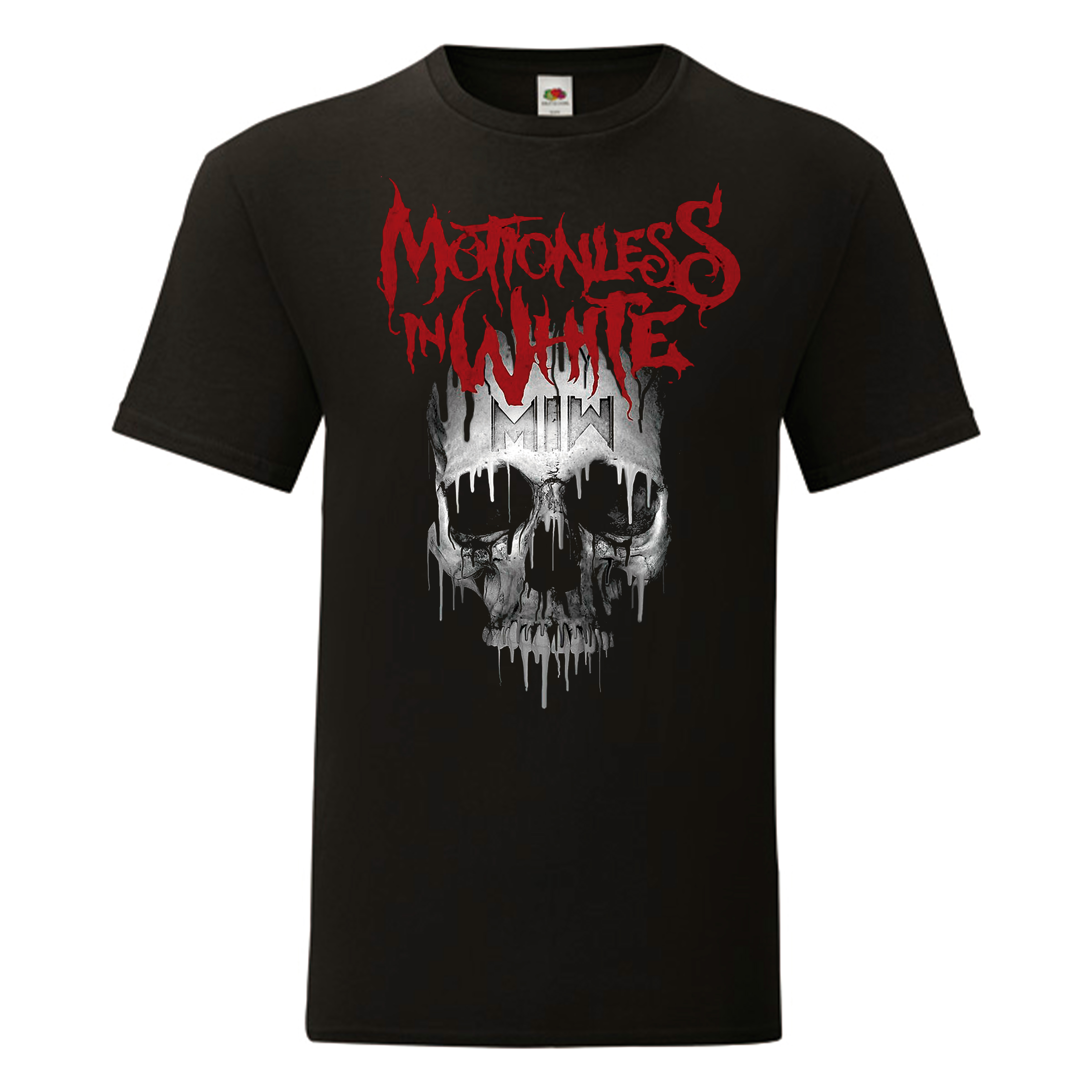 Camiseta Motionless In White negra - Logo