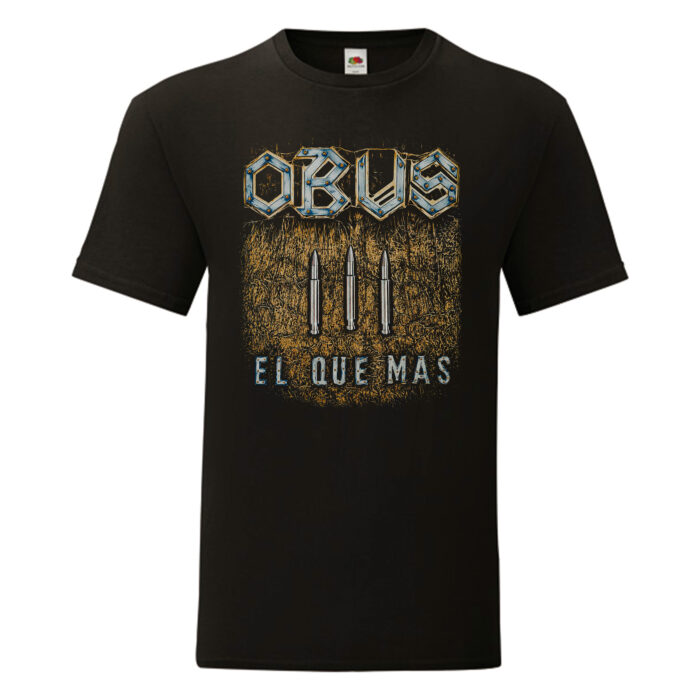Camiseta Obús negra - El Que Más