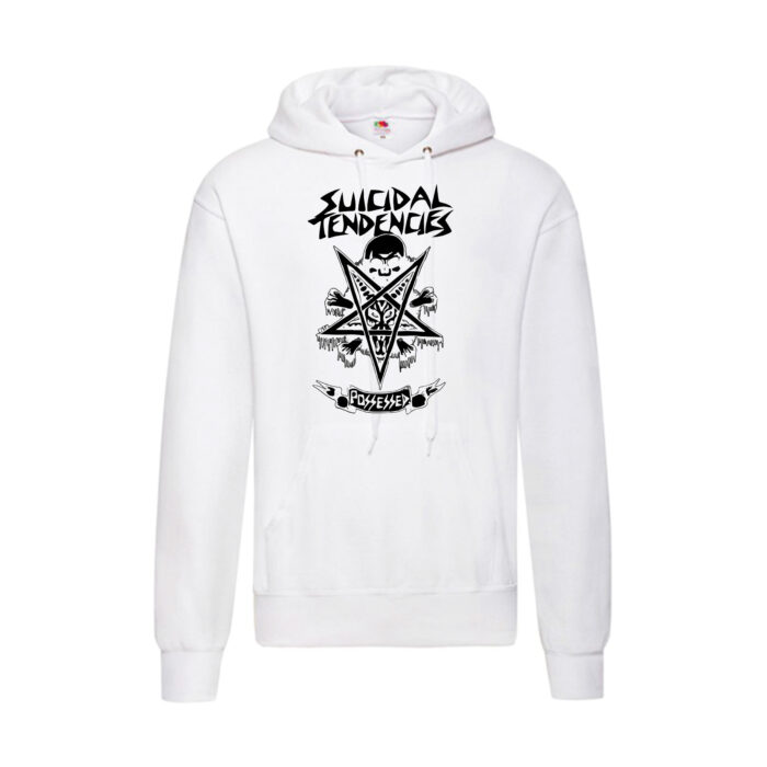 Sudadera Suicidal Tendencies blanca - Possessed