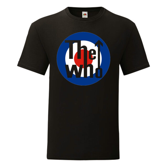 Camiseta Who, The negra - Logo