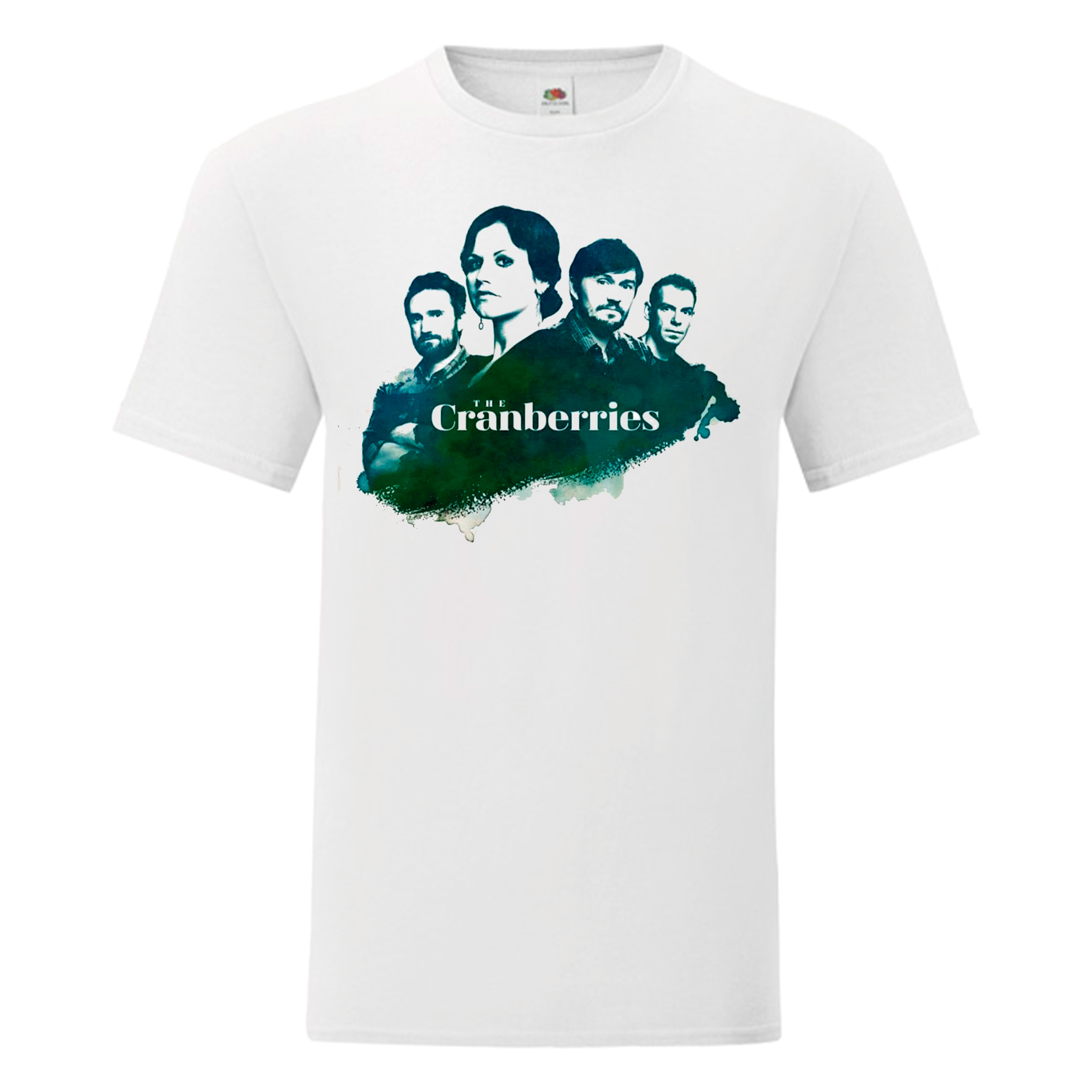 Camiseta Cranberries, The blanca - Roses