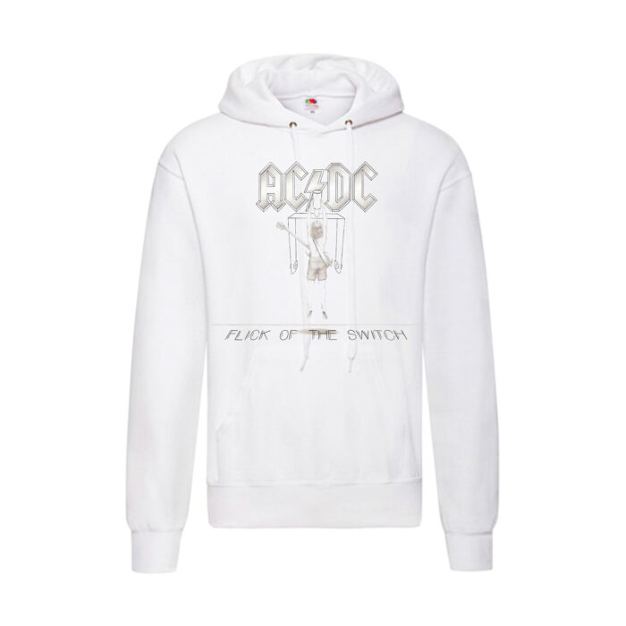 Sudadera ACDC blanca - Flick Of The Switch