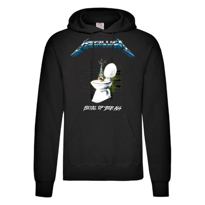 Sudadera Metallica negra - Metal Up Your Ass