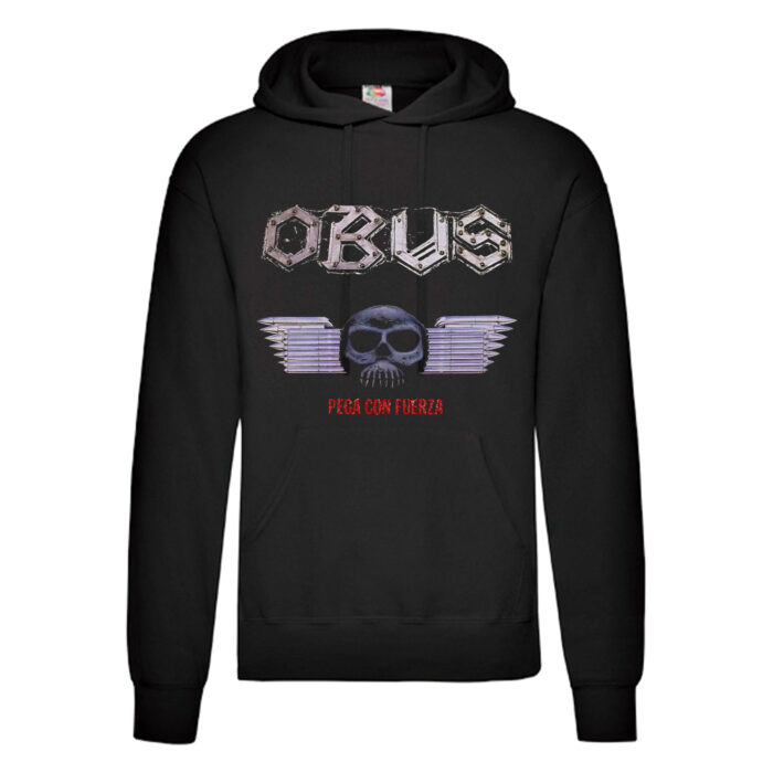 Sudadera Obús negra - Pega Con Fuerza