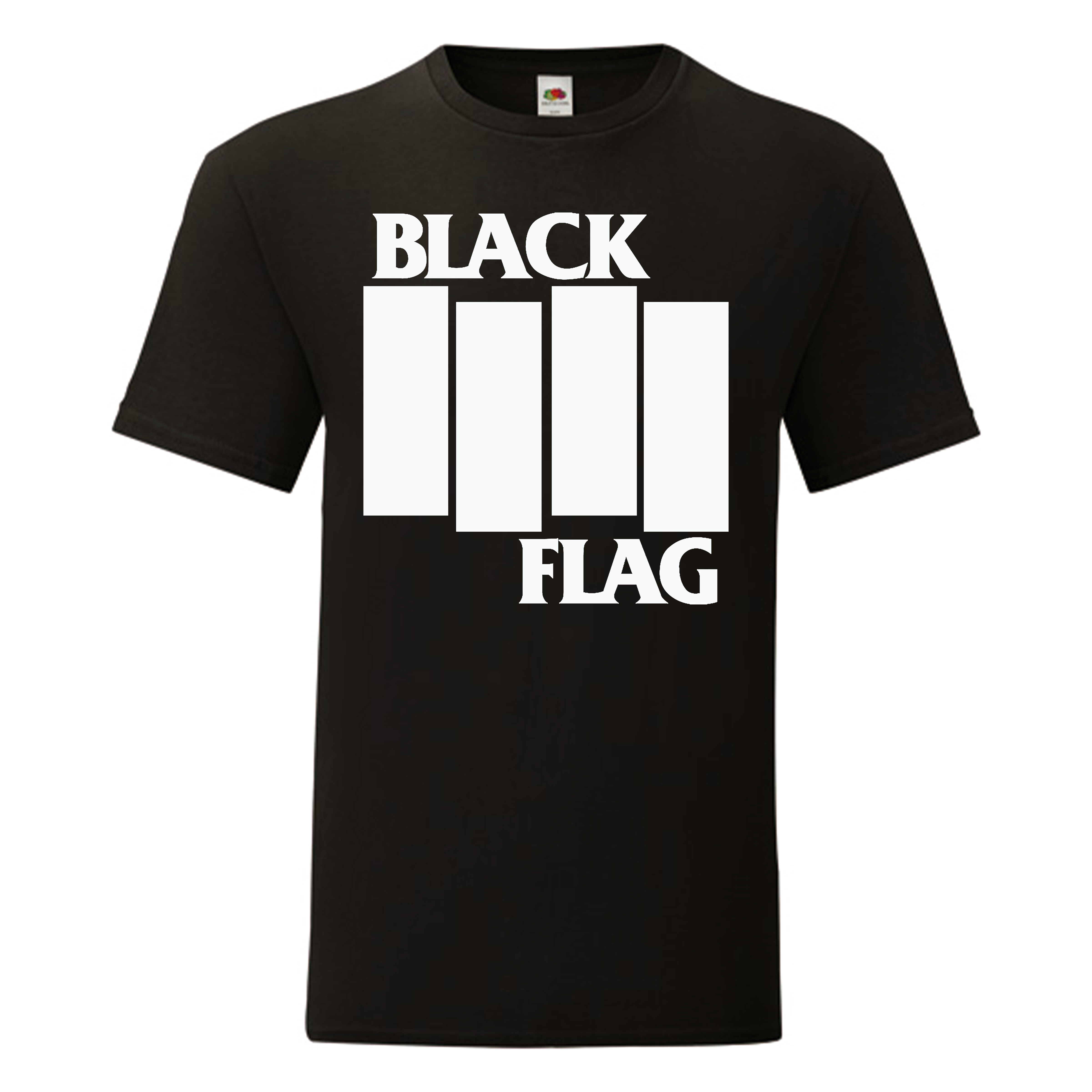 Camiseta Black Flag negra - Logo