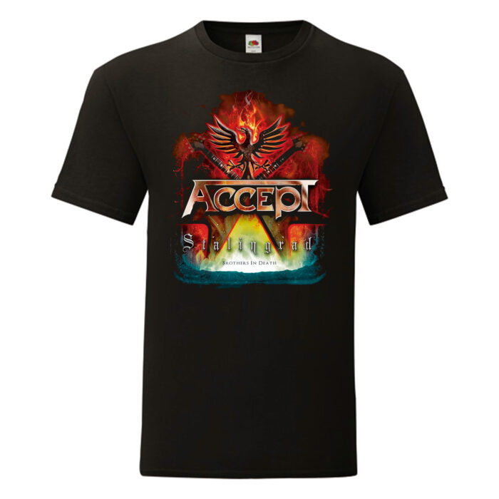 Camiseta Accept negra - Stalingrad