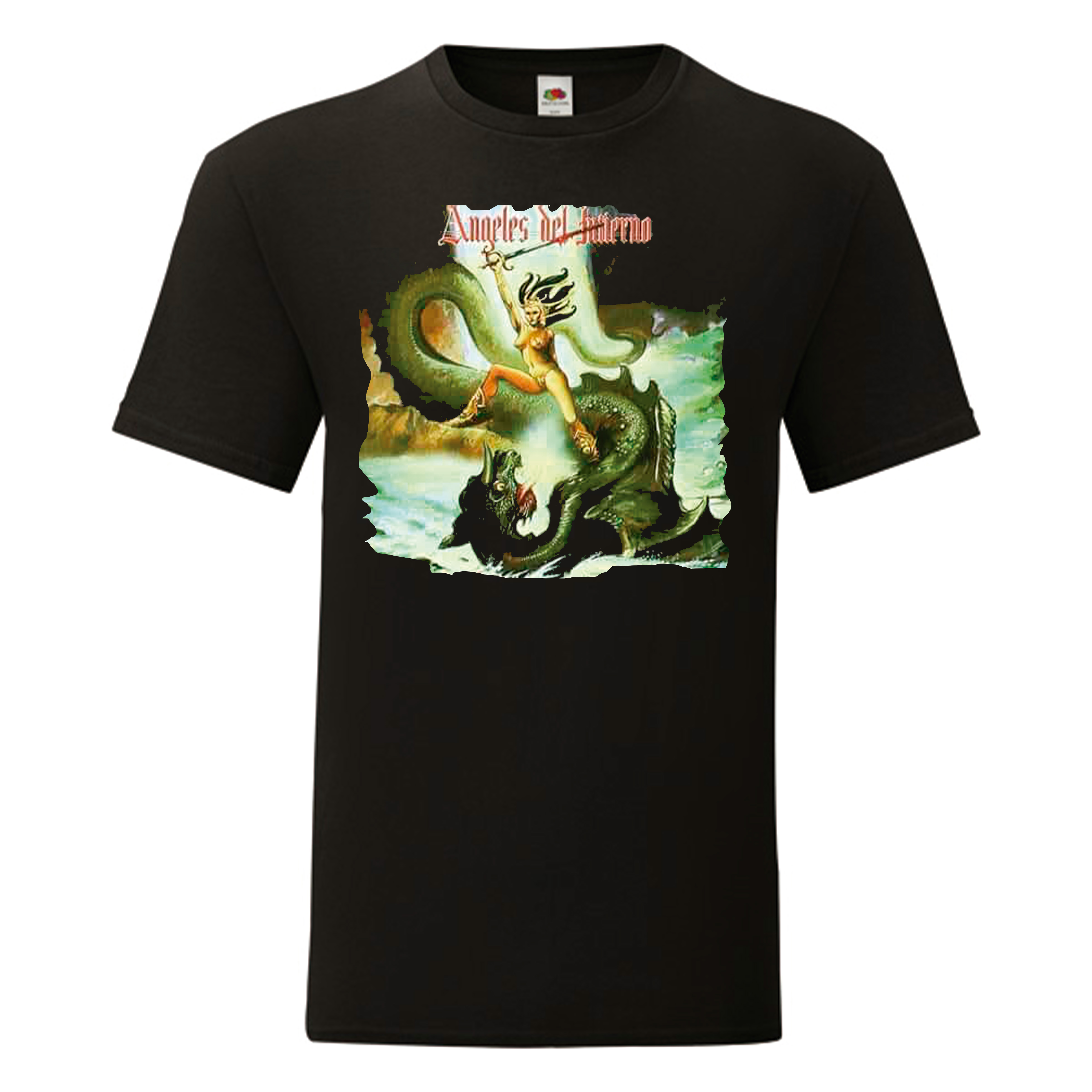 Camiseta Ángeles Del Infierno negra - Diabólica