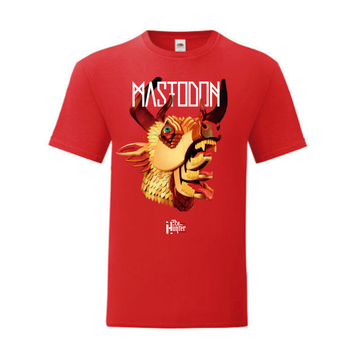 Camiseta Mastodon  roja - The Hunter