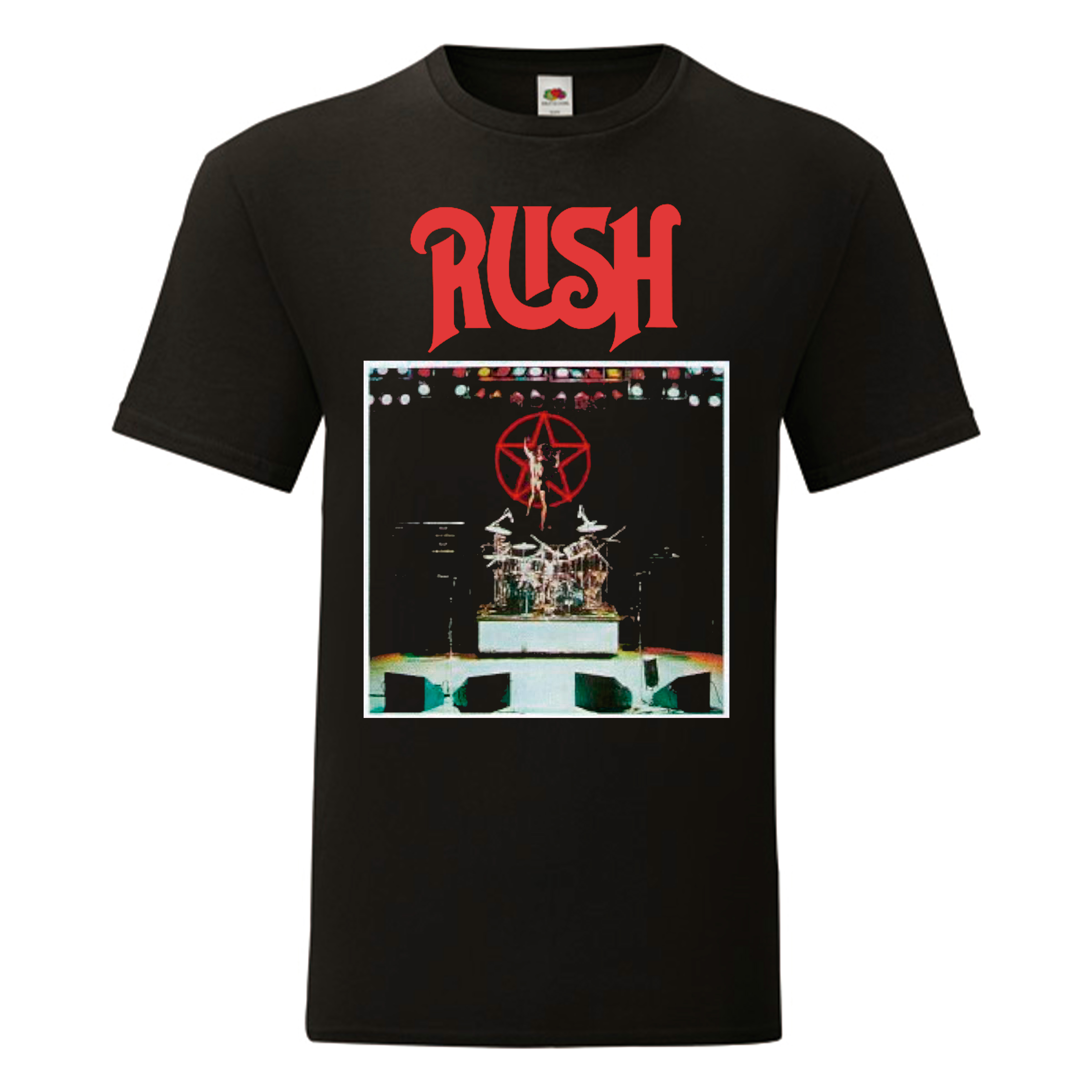 Camiseta Rush negra - All The World's A Stage
