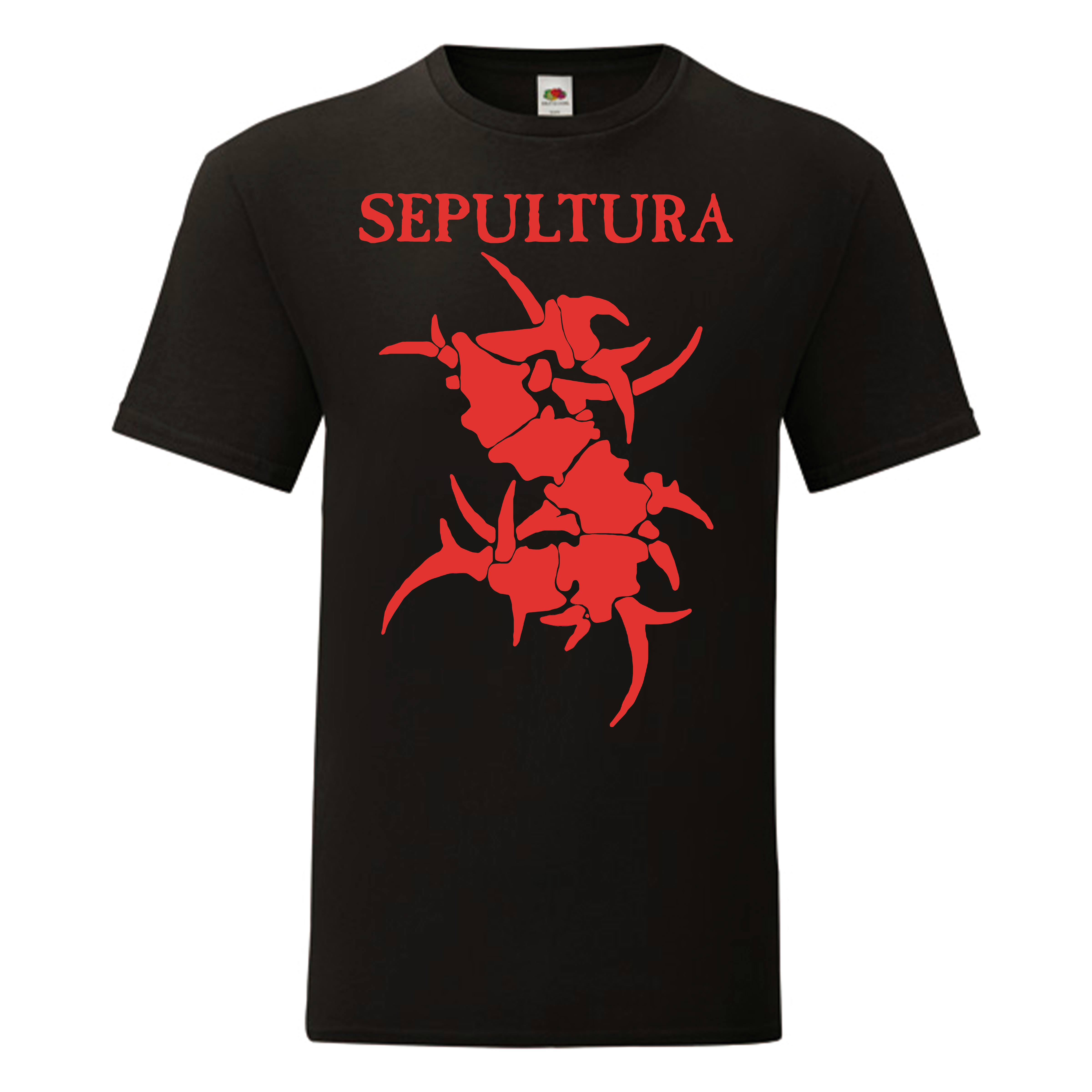 Camiseta Sepultura negra - Logo