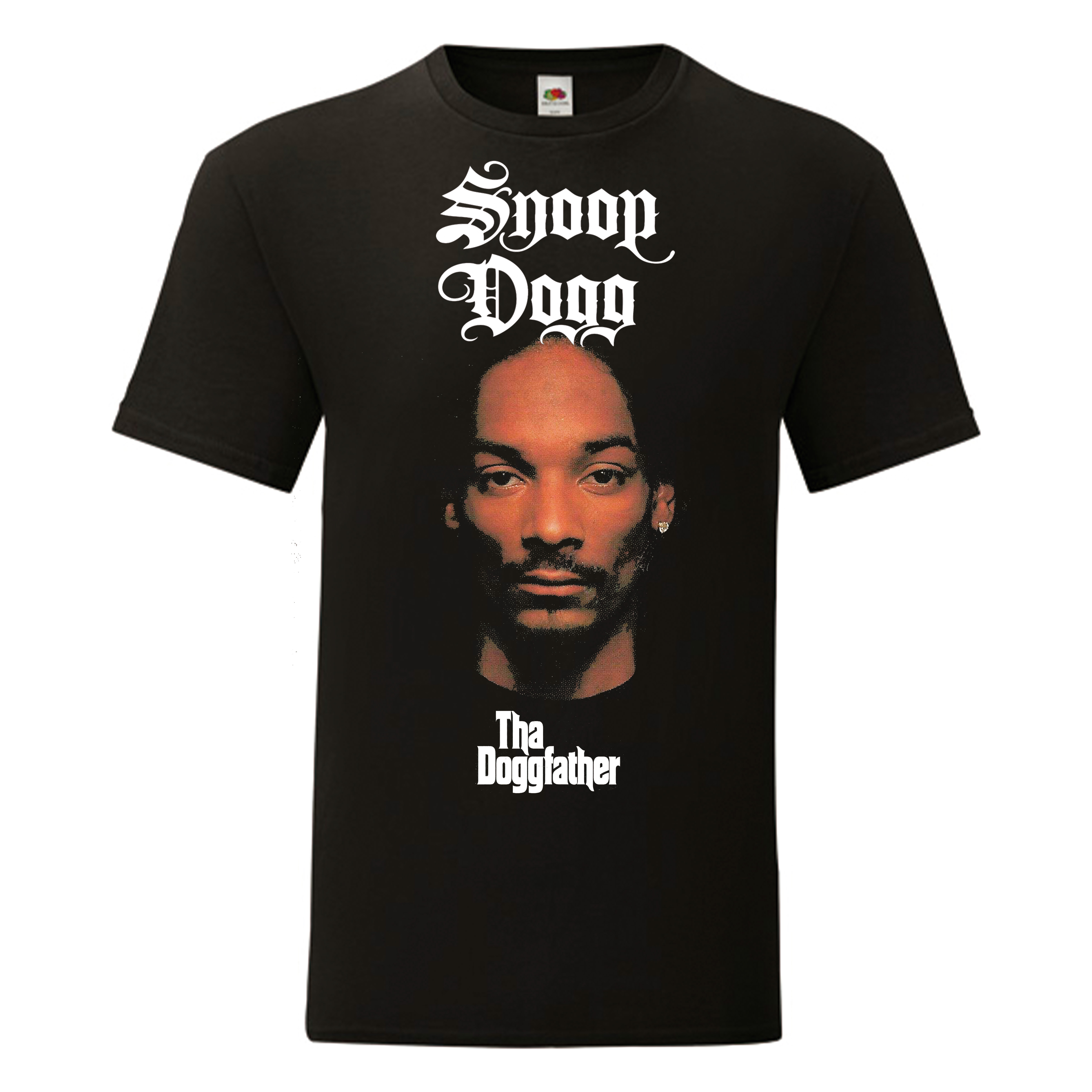 Camiseta Snoop Dogg negra - The Doggfather